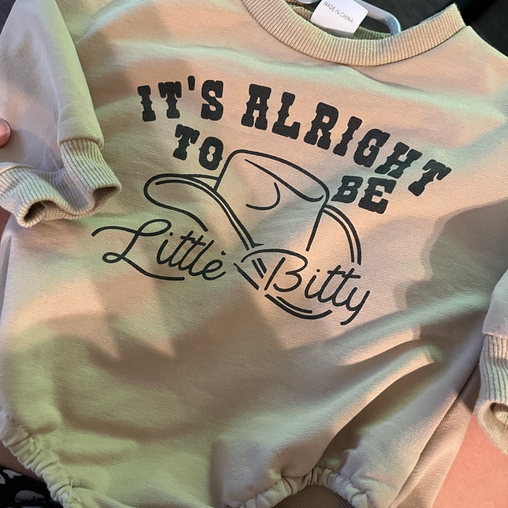 Little Bitty Kids Cream Shirt